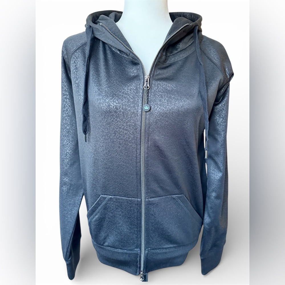 RARE Jazzy & Jax Women’s Full-Zip Hoodie ** Size Medium ** Pink Cotton Liner **